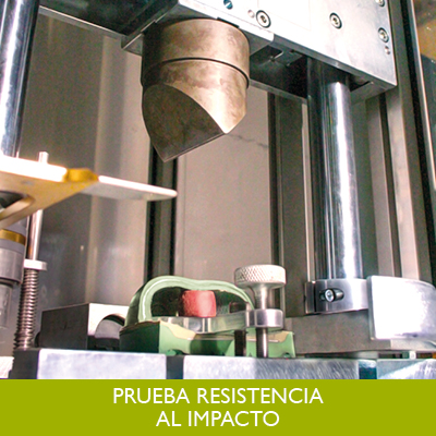 prueba resistencia al impacto